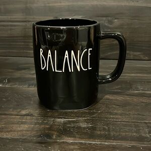 Rae Dunn Inspirational Mug “Balance”